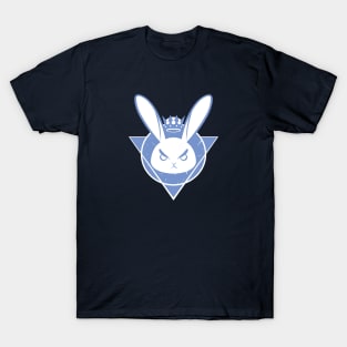 King Bunny - Blue Emblem T-Shirt